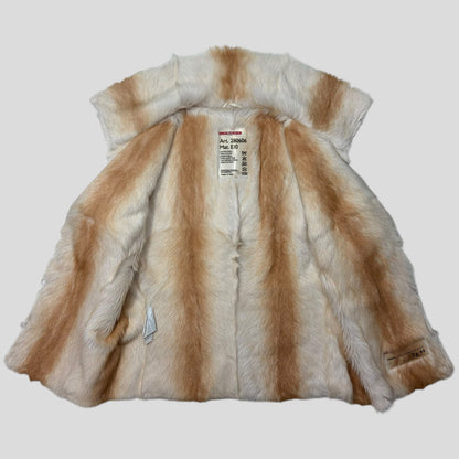 Prada Sport AW04 Goat Fur Nylon Gilet Jacket | Default Title, Red