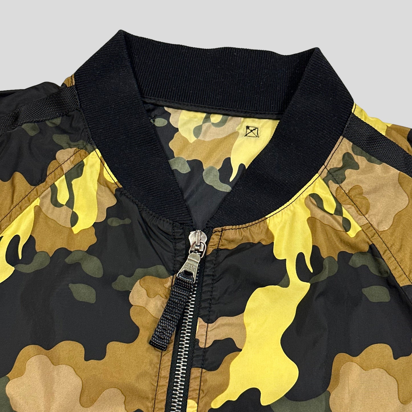 Prada Sport 2007 Nylon Camo Bomber Jacket - M