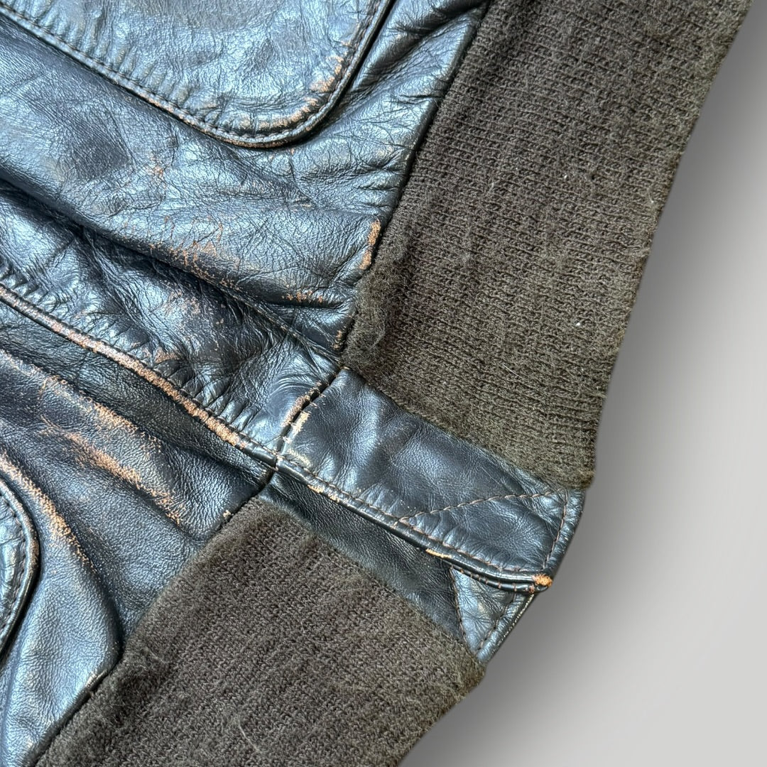 1970's Avirex Type A-2 Leather Pilot Jacket 40 | Default Title, Brown