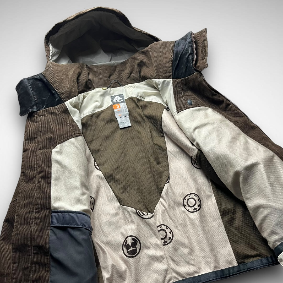 Nike ACG Storm-Fit 3-in-1 Corduroy Hooded Parka & Suede Vest (FA2006)