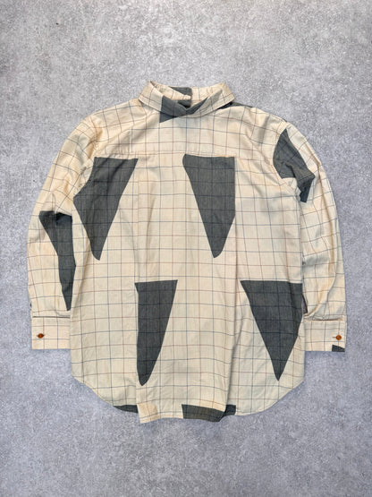 Vivienne Westwood Red Label Plaid Reverse Button Down Shirt