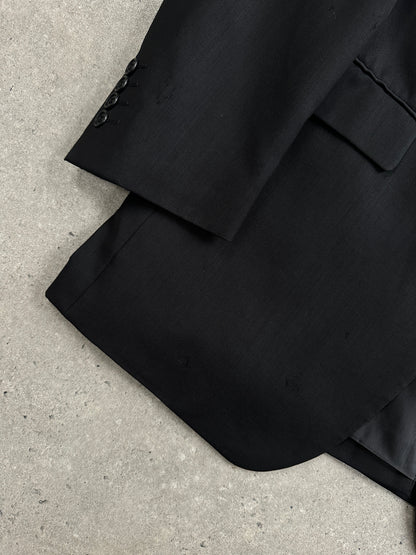 Yves Saint Laurent Pour Homme 1990s Pure Wool Single Breasted Blazer - 40L/XL