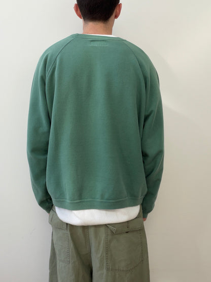 Armani Jeans 90s Crewneck Sweatshirt | X-Large, Green