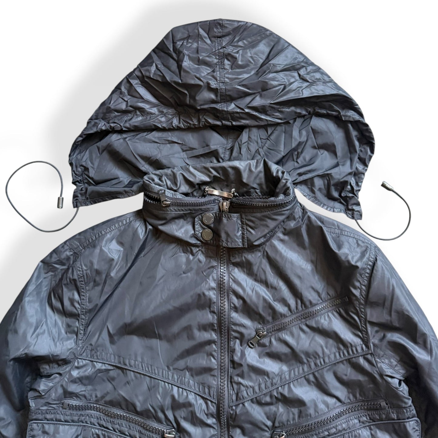 2000's Dolce & Gabbana Multipocket Nylon Jacket (M) | Default Title, Black