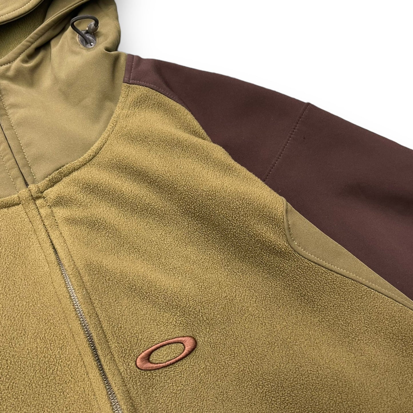 2006 Oakley Fleece Panelled Jacket (L) | Default Title, Multicoloured