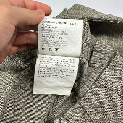 Junya Watanabe SS04 Houndstooth Prisoner Cargo’s - M