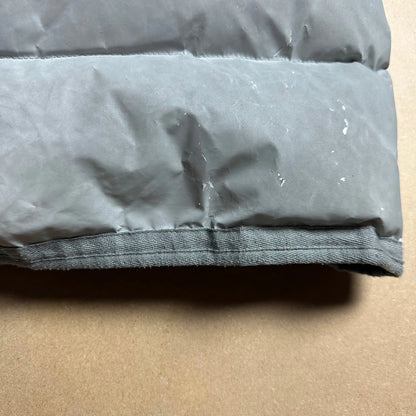 A/W 1993 Chrome Silver Goose Down Reflective Gilet