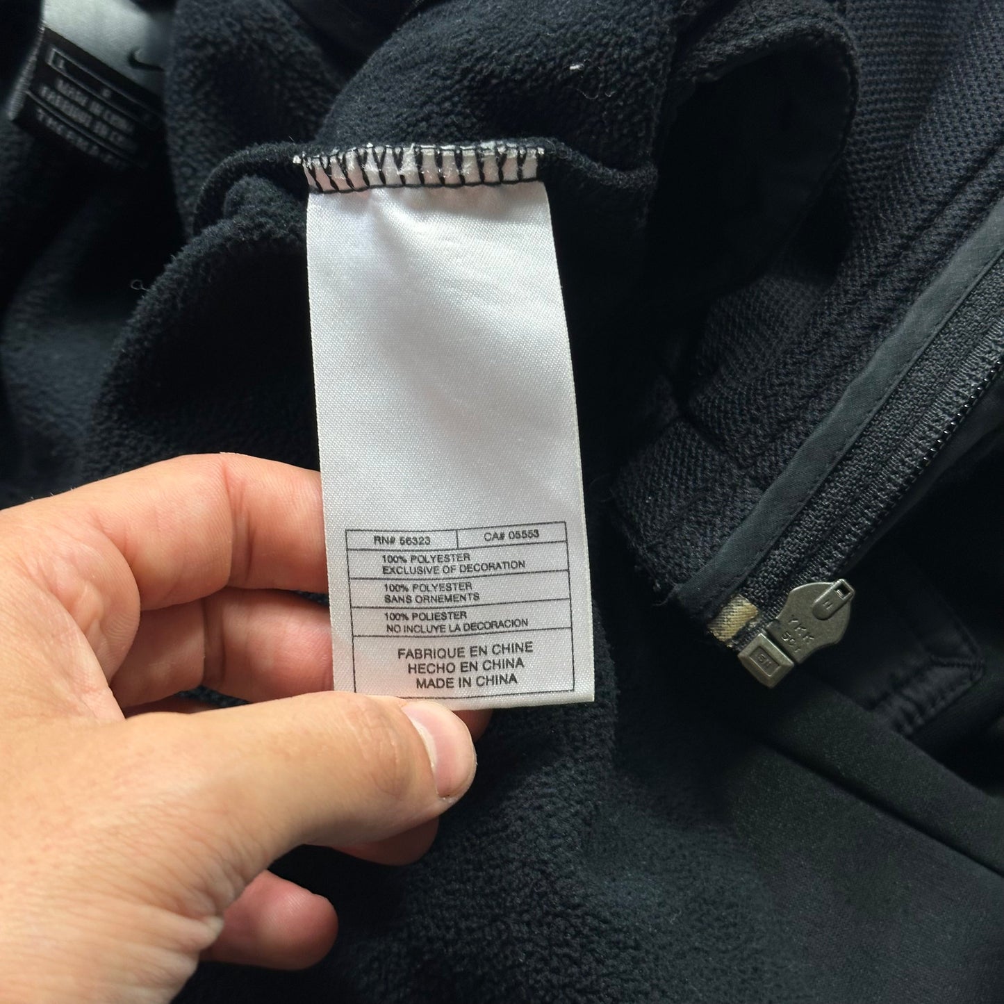 Nike 2002 Nylon Panelled Technical Soft Shell Jacket - L