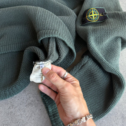 Stone Island RARE A/W 1998 roll neck knitted jumper (XL)