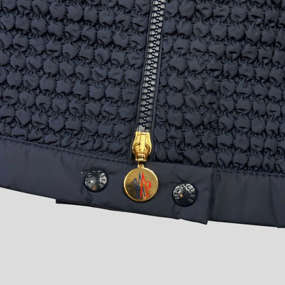 Moncler Marguerite 3D Bubble Wrap Quilted Biker Jacket - 1 (UK8) | Default Title, Multicoloured