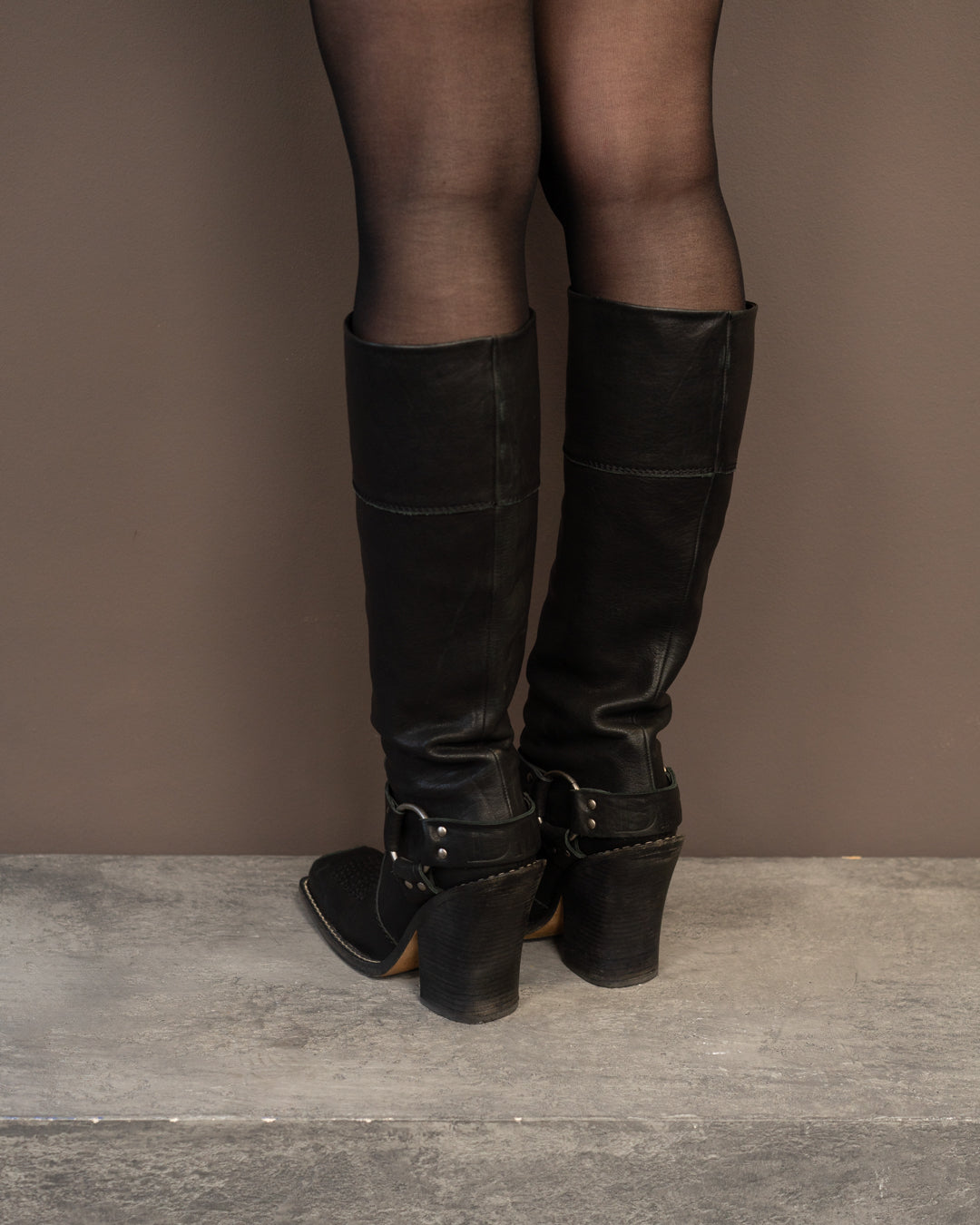 GALLIANO FOR DIOR F/W 2006 BOOTS (EU 39) | DEFAULT TITLE, Black