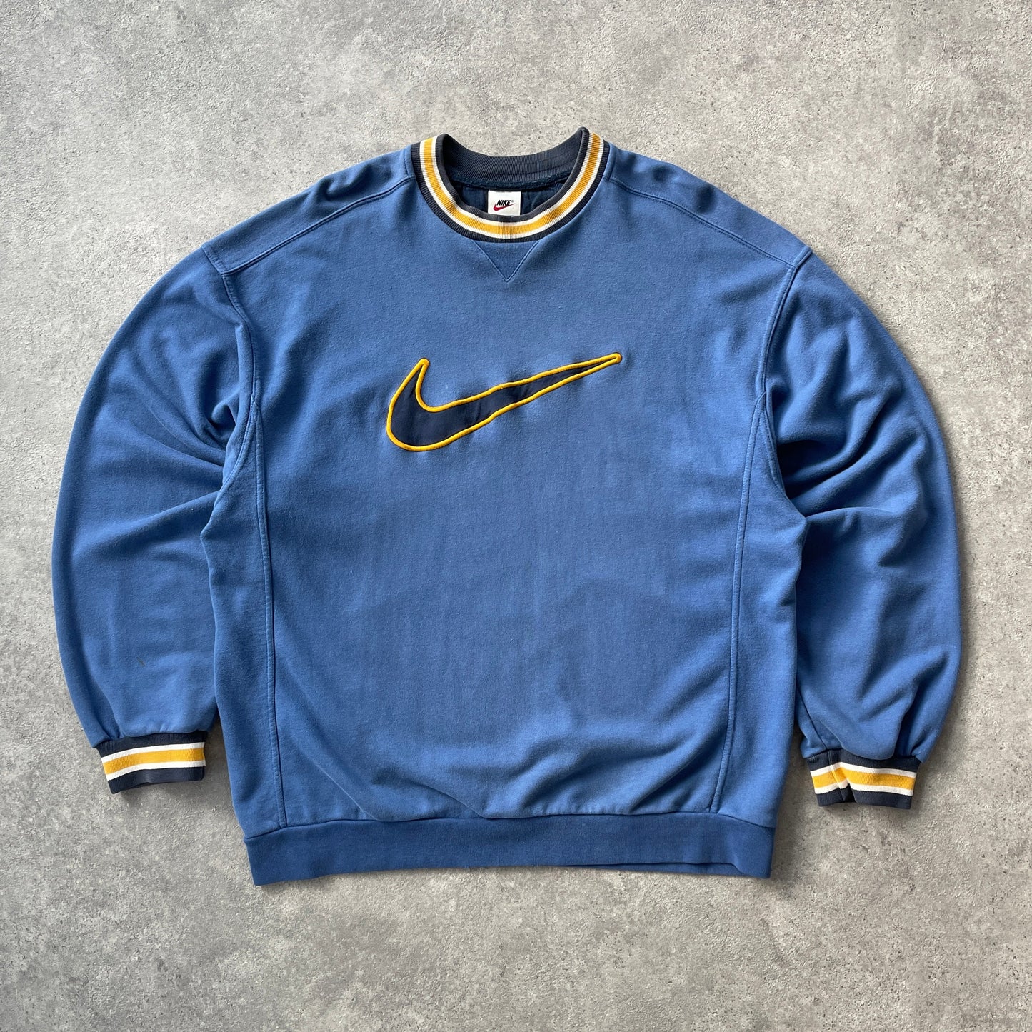 Nike 1990s heavyweight embroidered sweatshirt (XL)