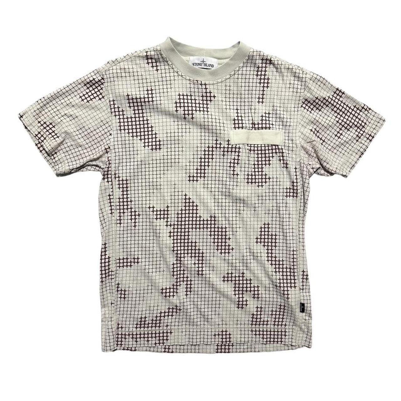 Stone Island Grid Camo T-Shirt