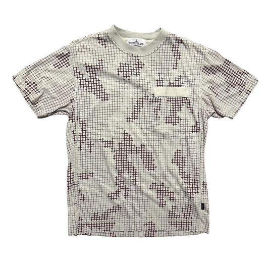 Stone Island Grid Camo T-Shirt