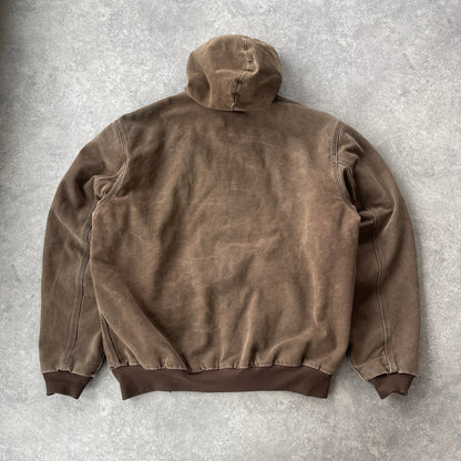 Carhartt RARE 1998 heavyweight hooded active jacket (XL)