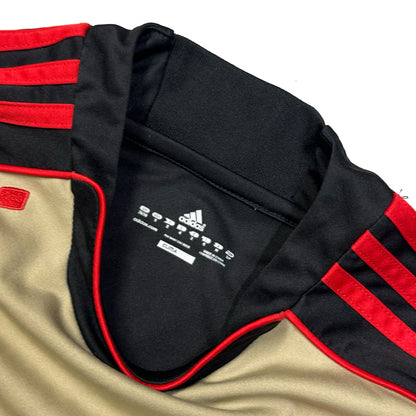 Adidas AC Milan 2010/11 Shirt In Black & Red ( S )