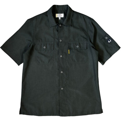 Armani Jeans 00’s Short Sleeve Utility Shirt L | Large, Grey