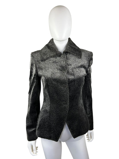 Emporio Armani faux fur jacket | Grey, Grey