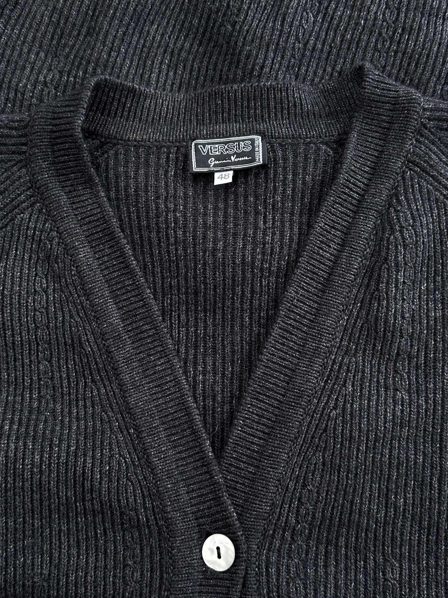Gianni Versace Versus 1990s Wool Cardigan - M/L
