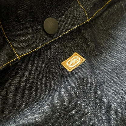 Rare Ecko Untld 2000s Denim Puffer Coat M/L