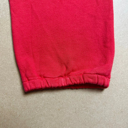 S/S 1986 Scarlet Red Square Patch Joggers