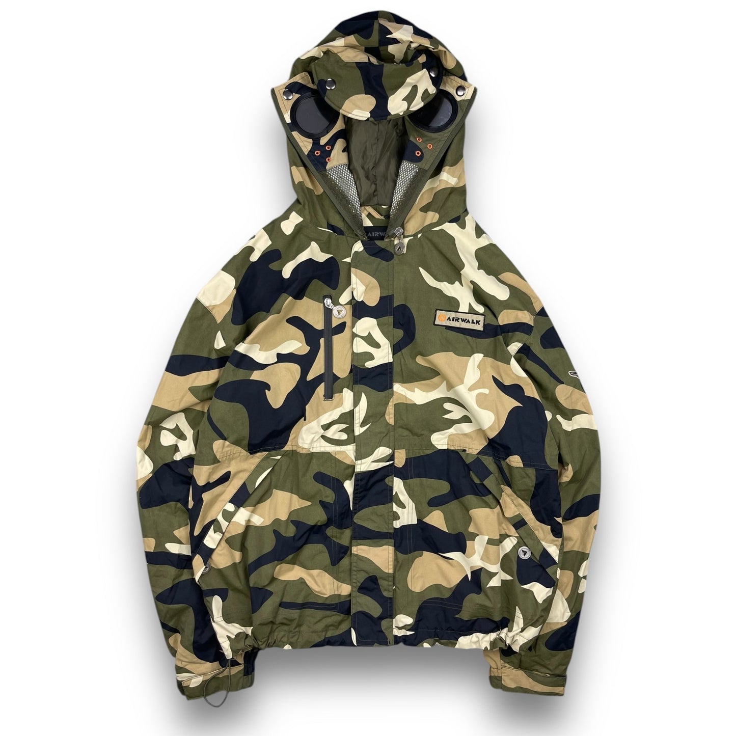 2000's Airwalk Camo Goggle Jacket (L) | Large, Camo