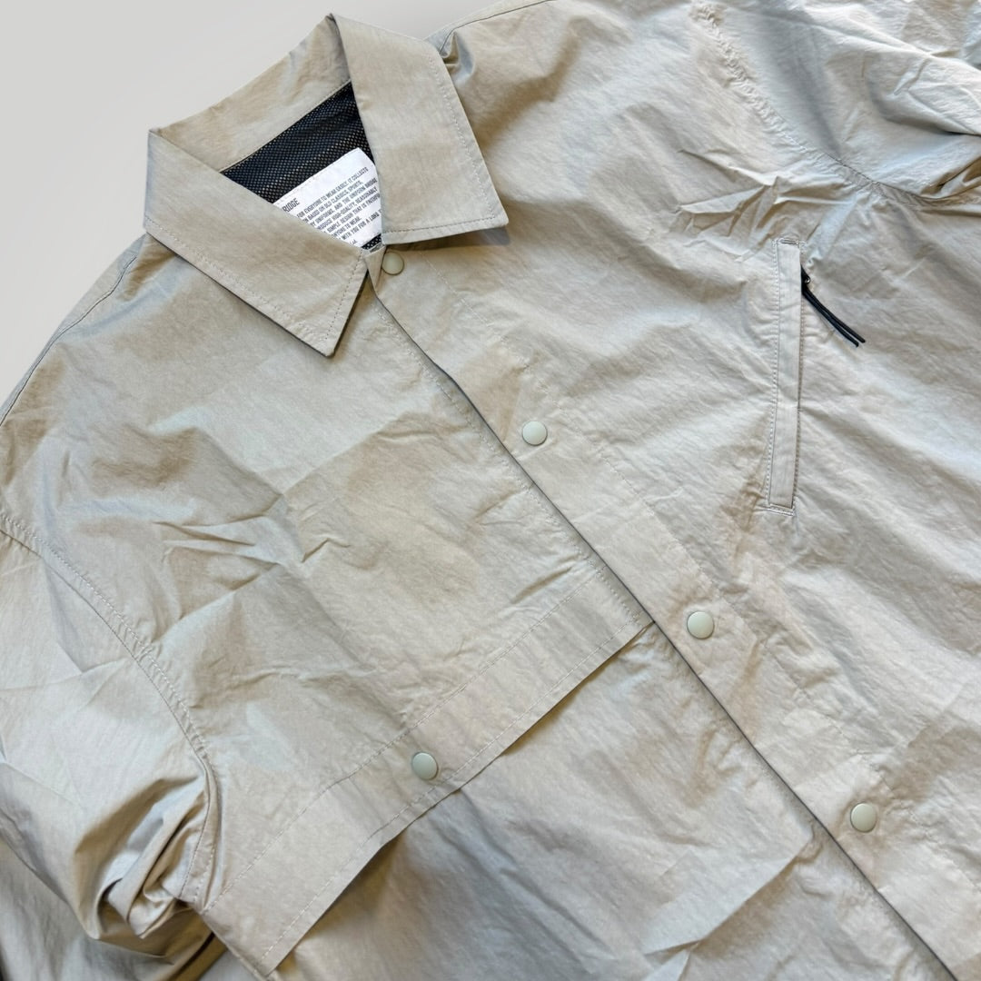 Uniform Bridge Snap Button Overshirt L | O/S, Sage