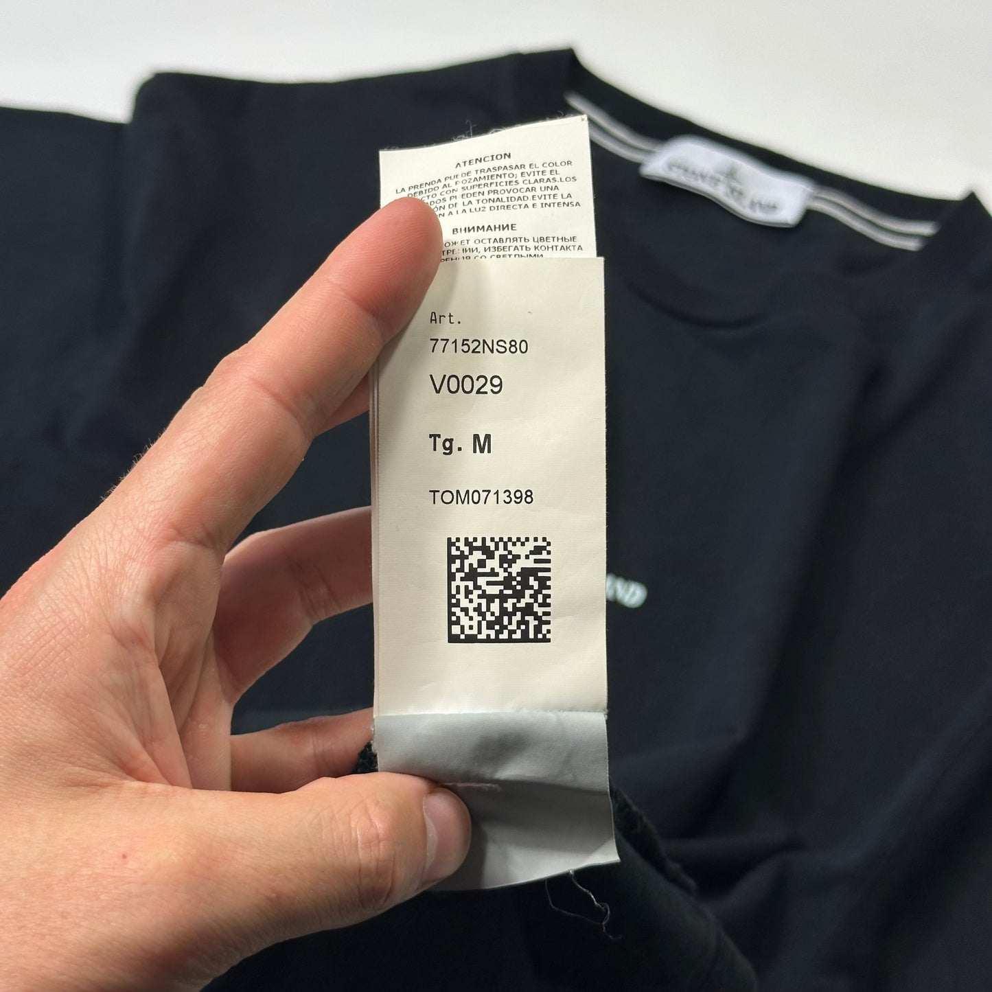 Stone Island AW22 Xilographia Graphic T-shirt - M