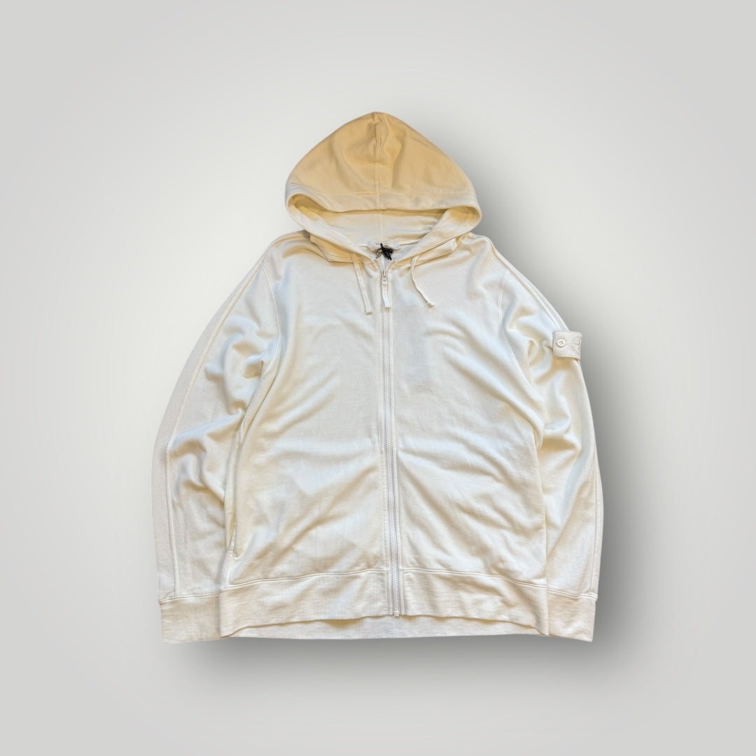 Stone Island SS/24 Ghost Organic Cotton Zip Up Hoodie L BNWT