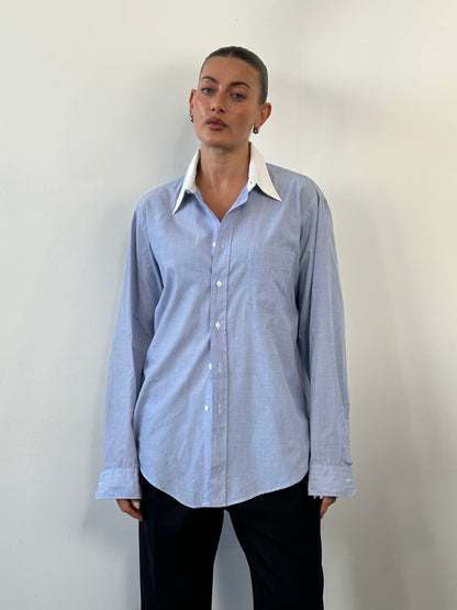Christian Dior 1980s Cotton Shirt - L