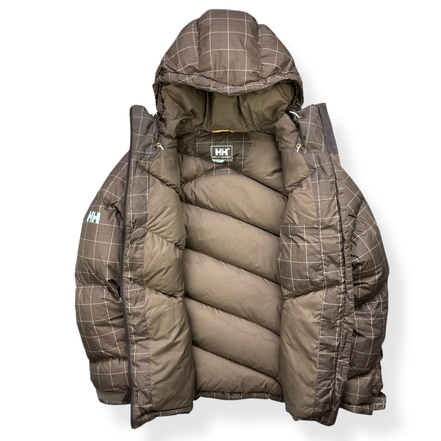Helly Hansen Plaid Puffer Jacket (M) | Default Title, Multicoloured