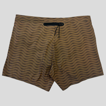 CP Company 2010 Wave Print Nylon Stash Pocket Swim Shorts - M/L | Default Title, Multicoloured