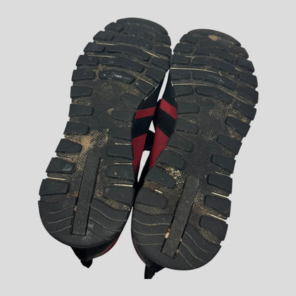 Prada Matchrace Light Neoprene Trainers - UK7 | DEFAULT TITLE, Red and Black