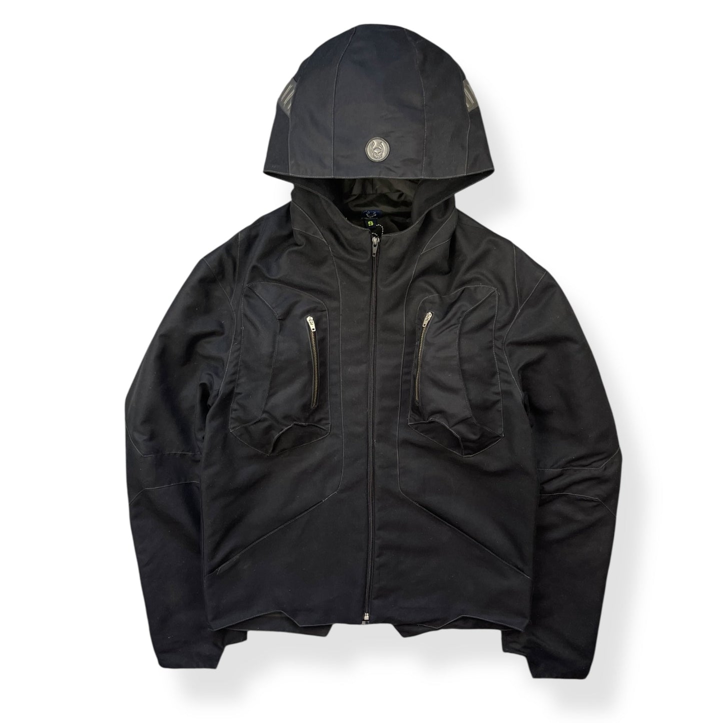 1990's Cyberdog 3D Pocket Utility Jacket (S) | Default Title, Black