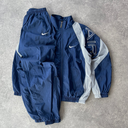 Nike Air RARE 1990s spellout shell suit (L)