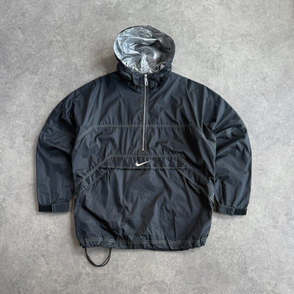 Nike 1990s 1/2 zip lightweight technical shell jacket (M)