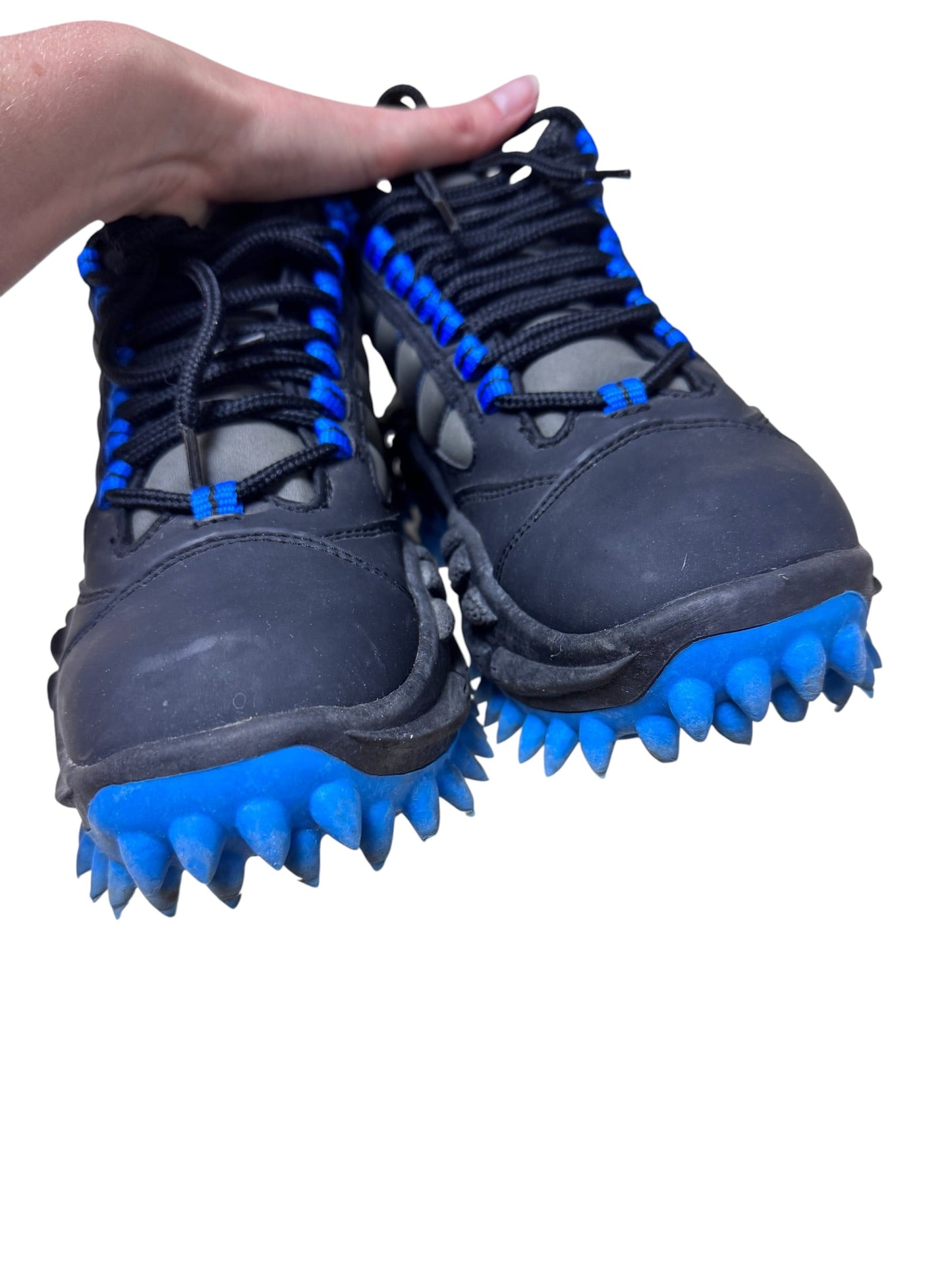 X18 Reykjavik blue spike trainers | UK 7, Blue