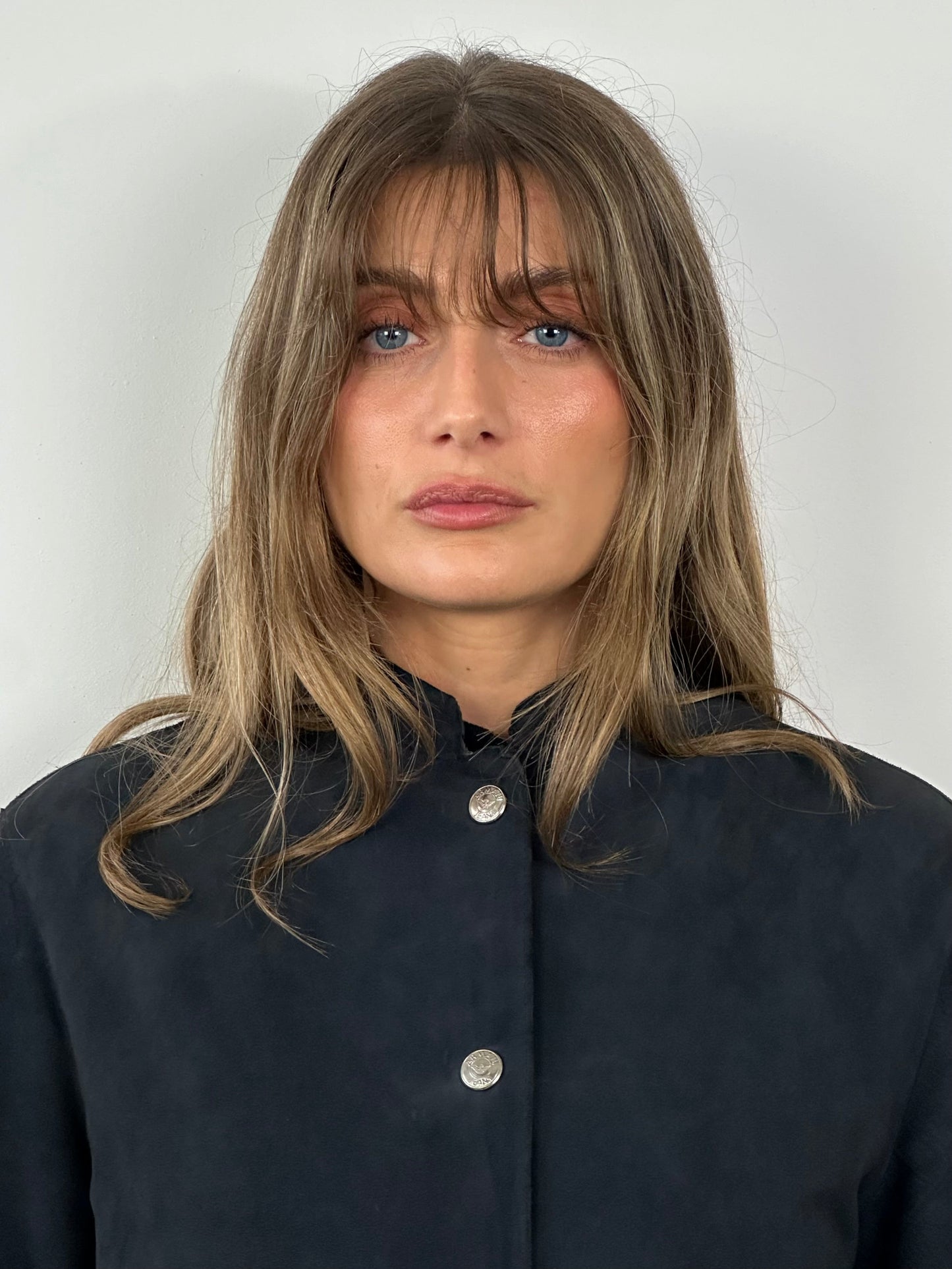 Armani Jeans Fitted Suede Jacket - M