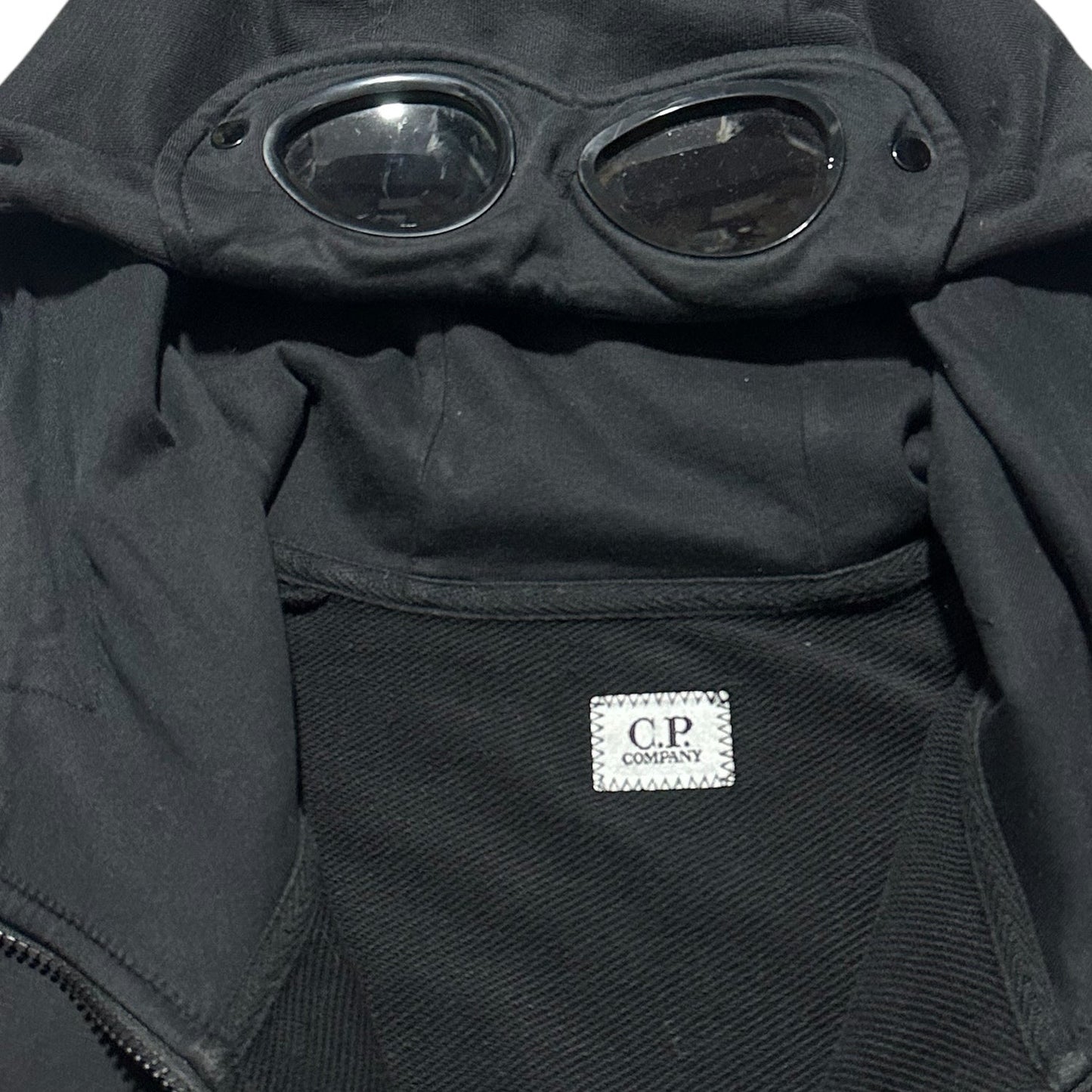 CP Company Zip Up Thick Goggle Hoodie