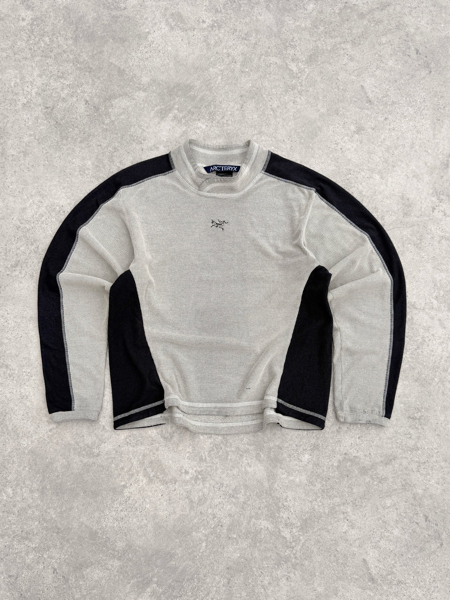 arcteryx 1998 delta lt polartec waffle knit long sleeve top (s) | Default Title, Multicoloured