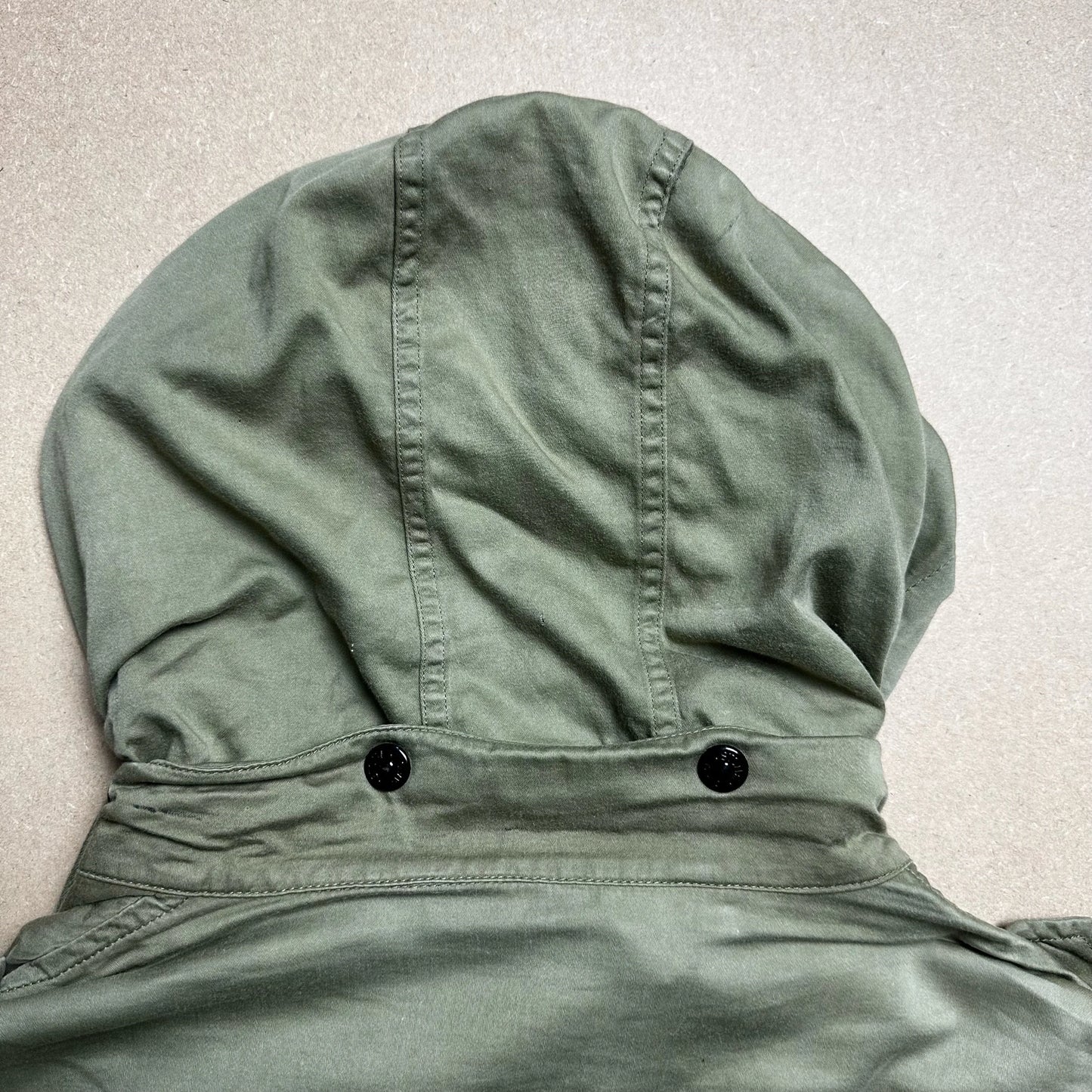 S/S 1988 Sage Green Raso Gommato Vulcanised Rubber Flight Jacket