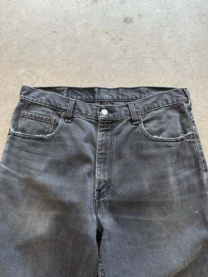 1990's Levi's 501 Repaired Jeans - 36 x 30 | W34, Red