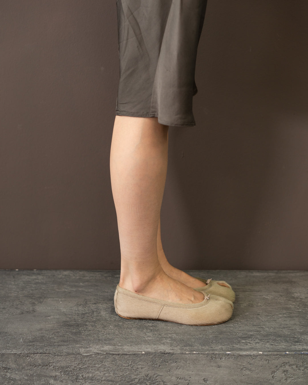 MARGIELA RABBIT FUR TABIS (EU 35, FITS LIKE 36)