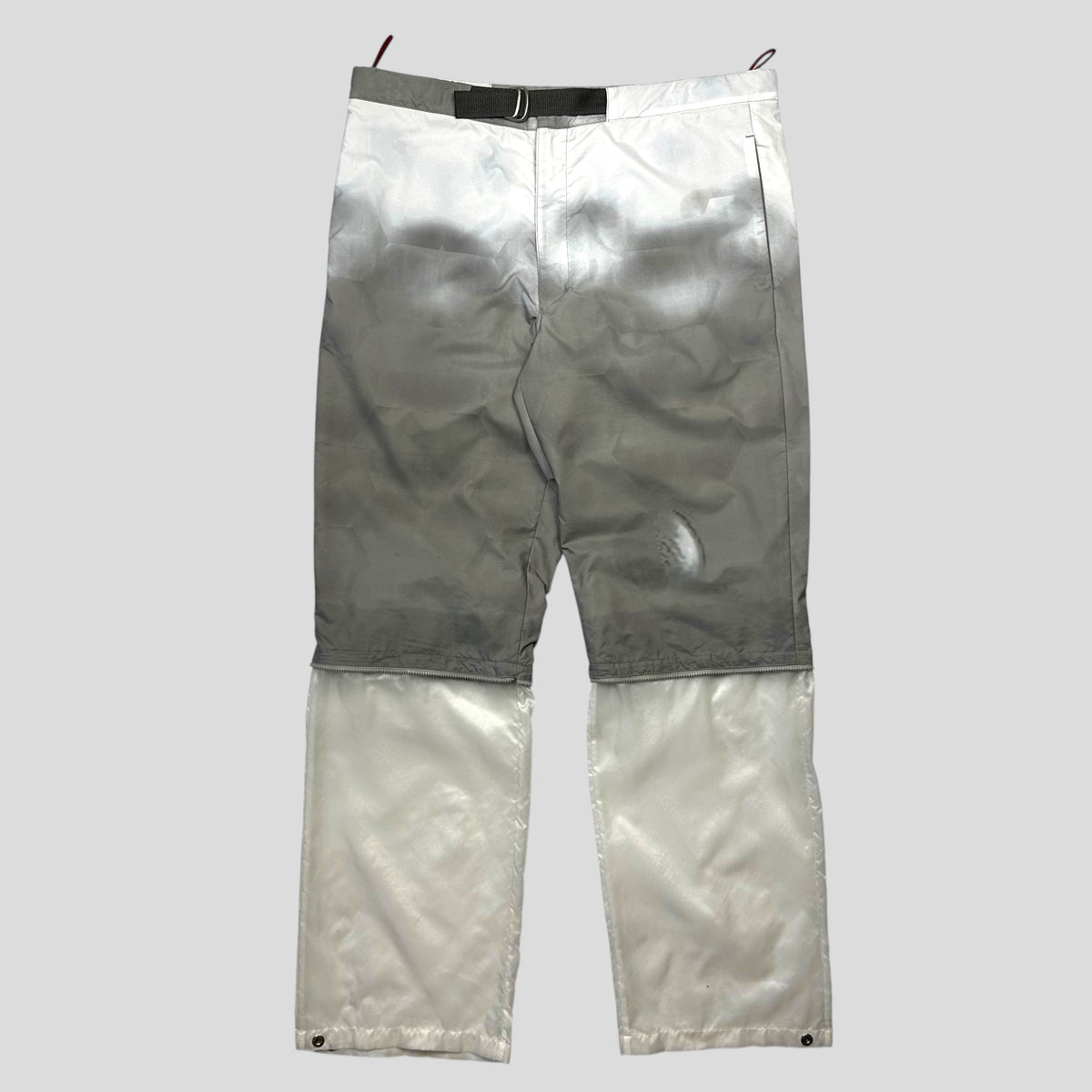 Prada Sport SS00 X-Ray Cloud Comvertible Trousers - IT46 | W30, Grey