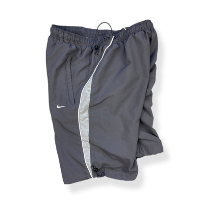 2000's Nike Mesh Panelled Shorts (L) | Default Title, Grey