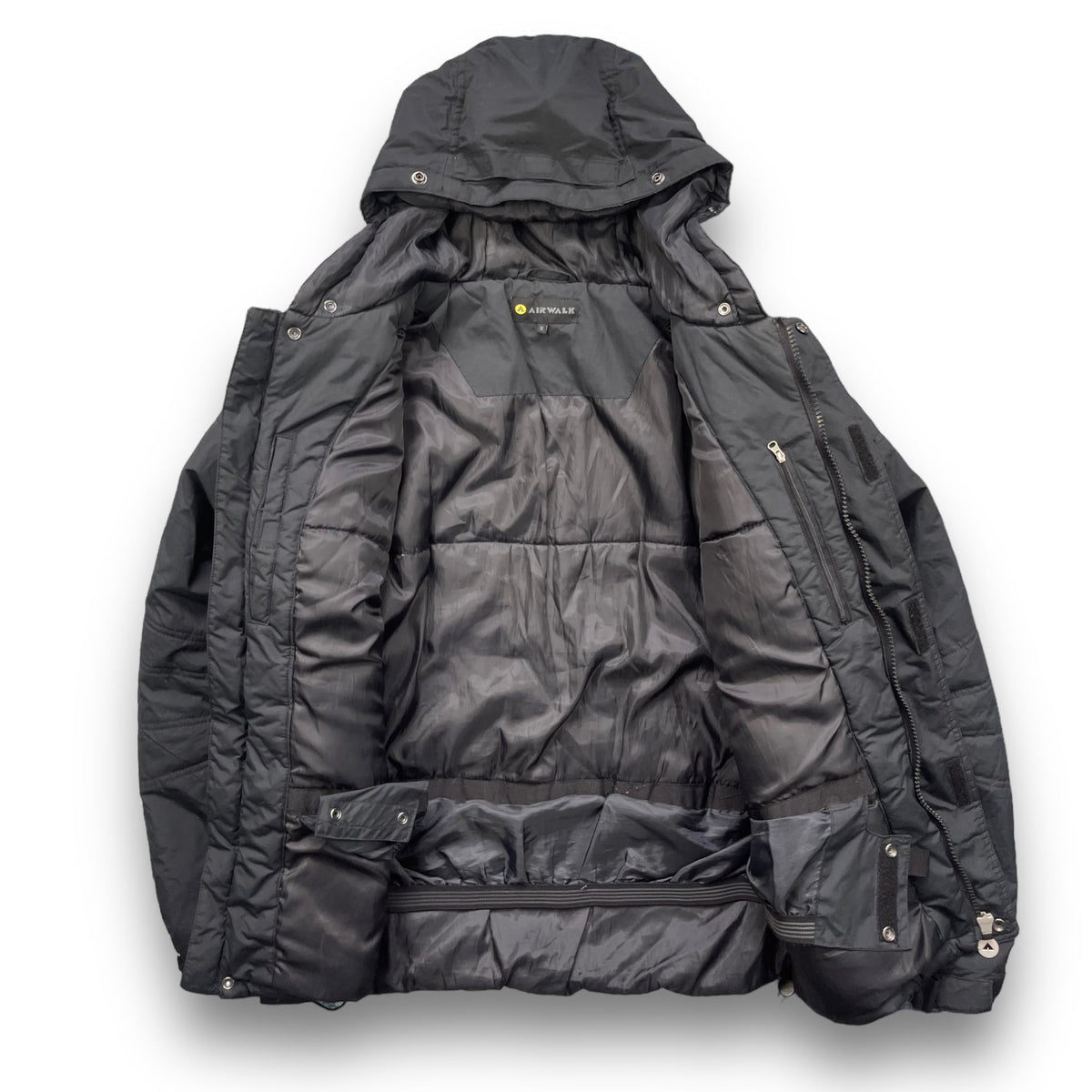 2000’s Airwalk Padded Nuclear Goggle Jacket (XXL) | XXL, Black