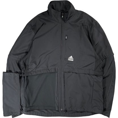 Adidas 2007 Tech Fit Convertible Mesh Jacket L | Large, Black