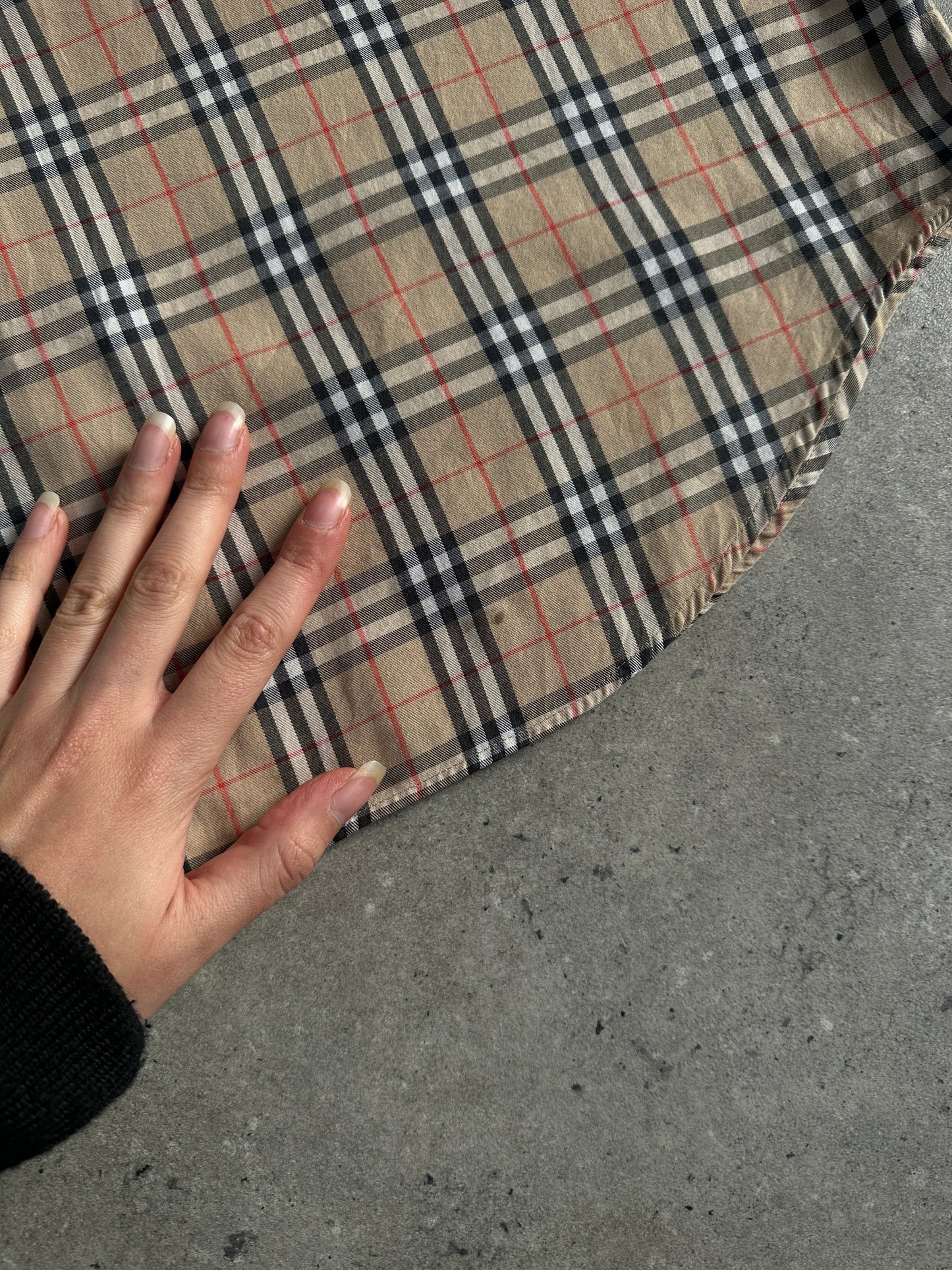 Burberry 1990s “Archive Nova Check” Pure Cotton Shirt - XL