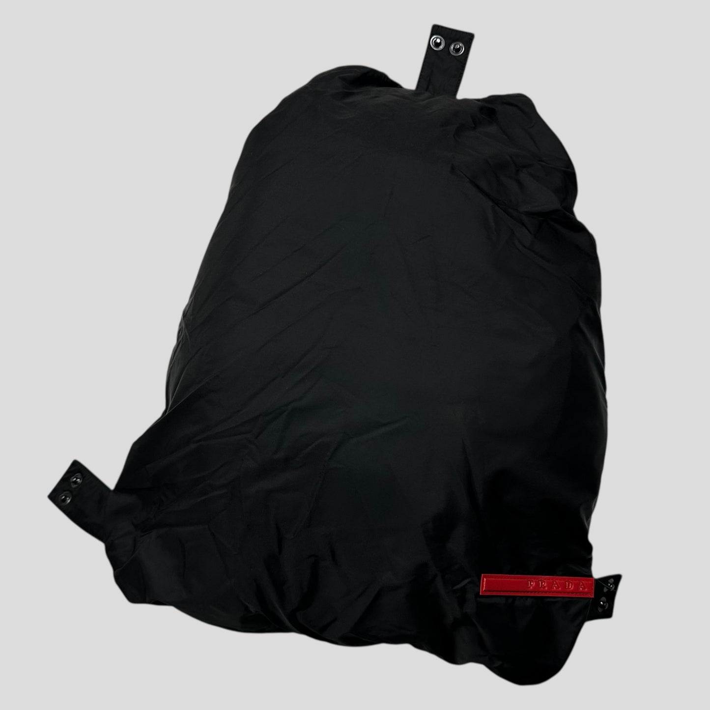 Prada Sport AW00 7 in 1 Nylon Padded Goat Fur Modular Bag Jacket - IT42 (S) | Default Title, Khaki