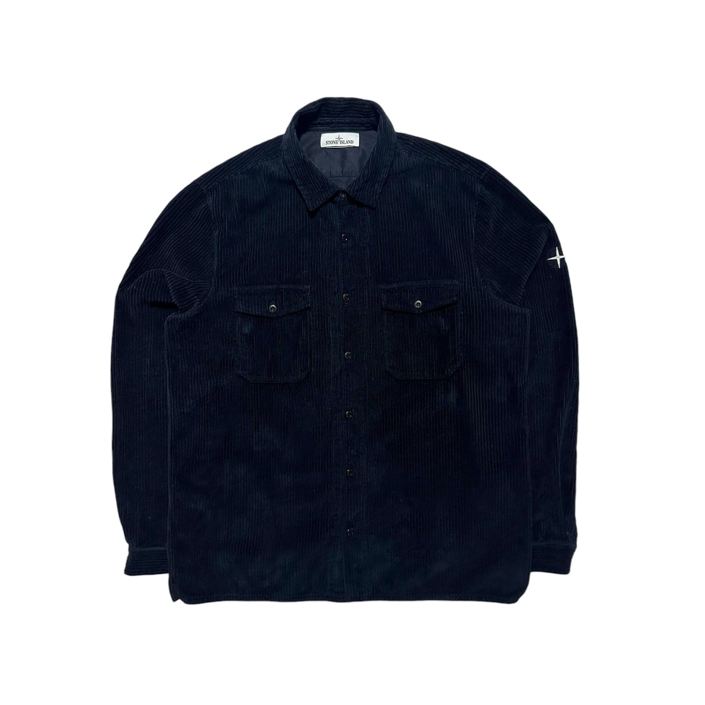 Stone Island Jumbo Corduroy Button Up Shirt